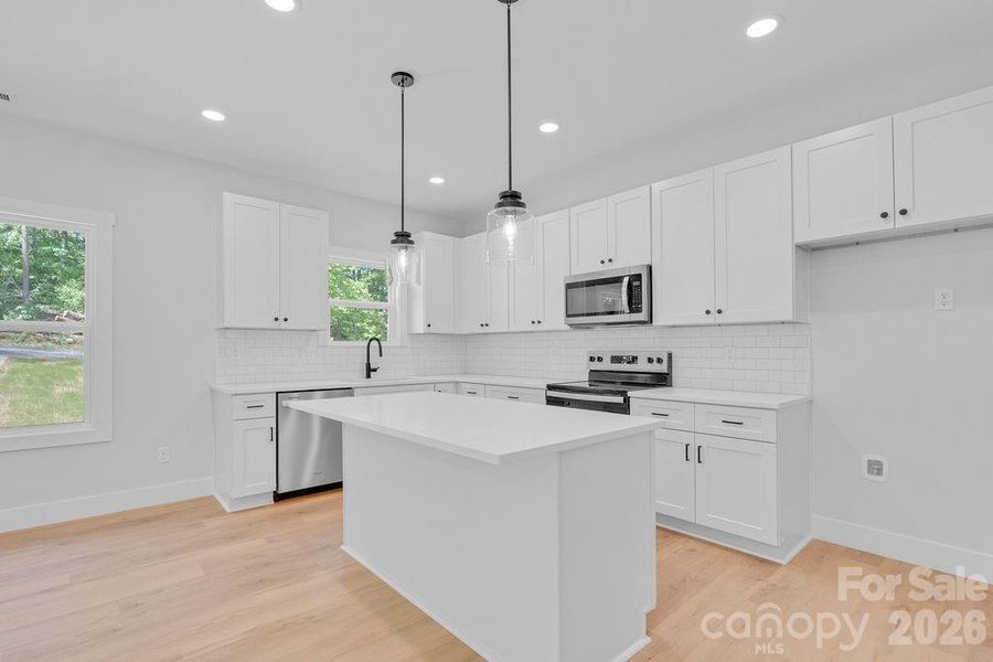 Furnished interior view inside a new home in , Gastonia (Image 5).
