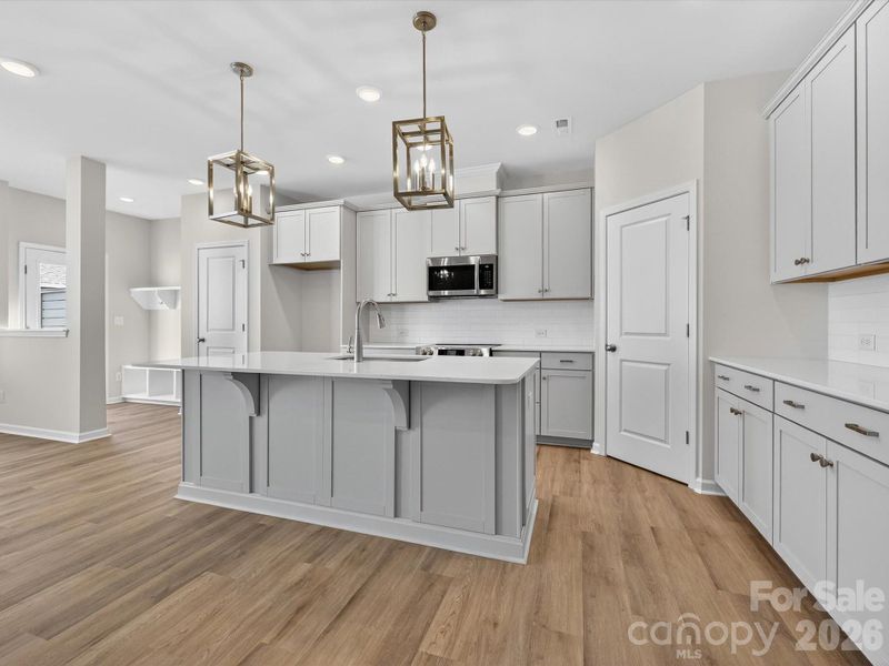 Furnished interior view inside a new home in North Creek Village, Huntersville (Image 6).