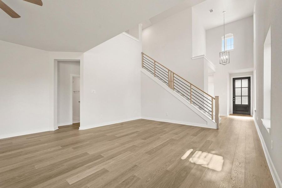 Spacious, unfurnished interior of a new home in Grand Central Park: 40ft. lots, Conroe (Image 5).