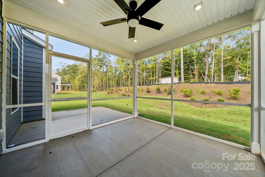 Exterior details and patio area of a home in Glenhurst, Matthews (Image 3).