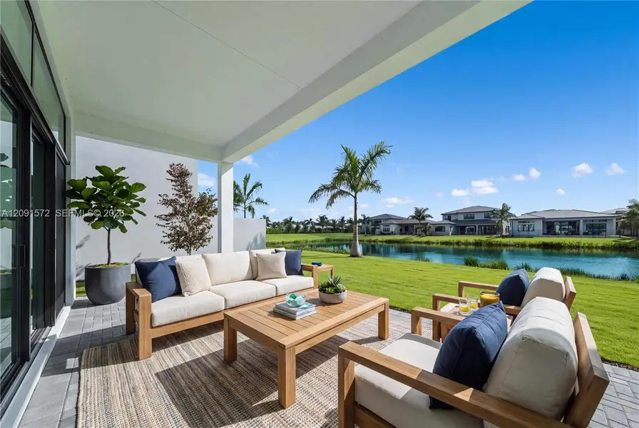 Exterior details and patio area of a home in , Boca Raton (Image 3). Exterior details and patio area of a home in , Boca Raton (Image 3).
