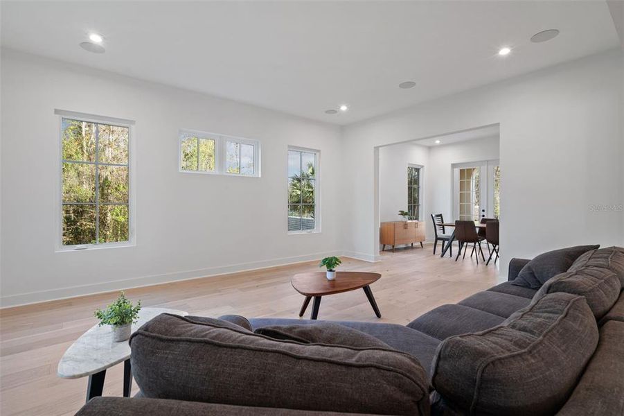 Furnished interior view inside a new home in Celebration - Island Village, Celebration (Image 42).