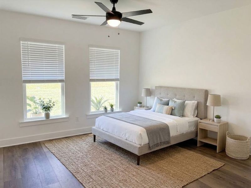 Furnished interior view inside a new home in Houston Place, Crestview (Image 6).