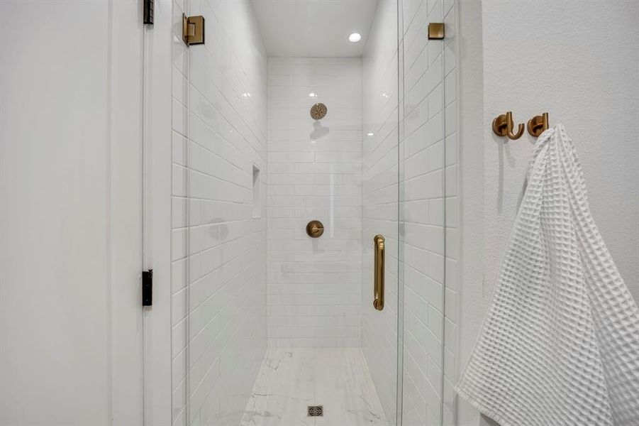 Close-up of interior finishes inside a home in , Dallas (Image 16).