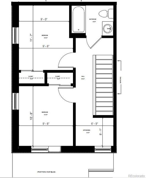 2nd Floor Floorplan