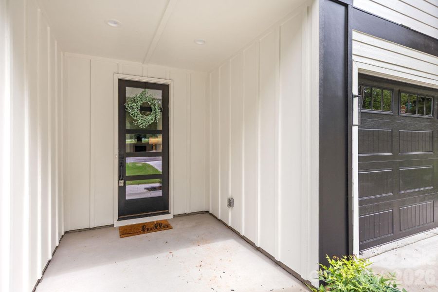 Exterior details and patio area of a home in , Charlotte (Image 30).