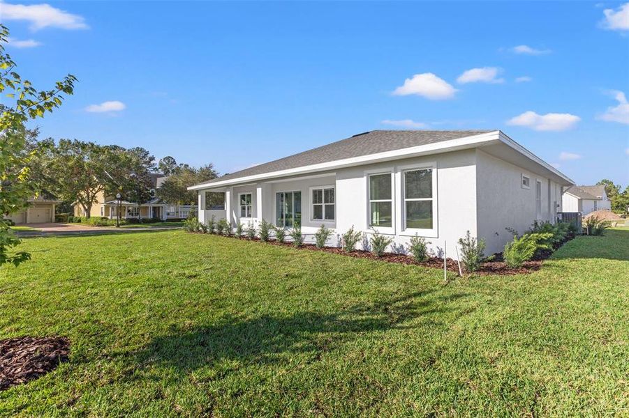 Exterior details and patio area of a home in Southern Hills Plantation, Brooksville (Image 30).