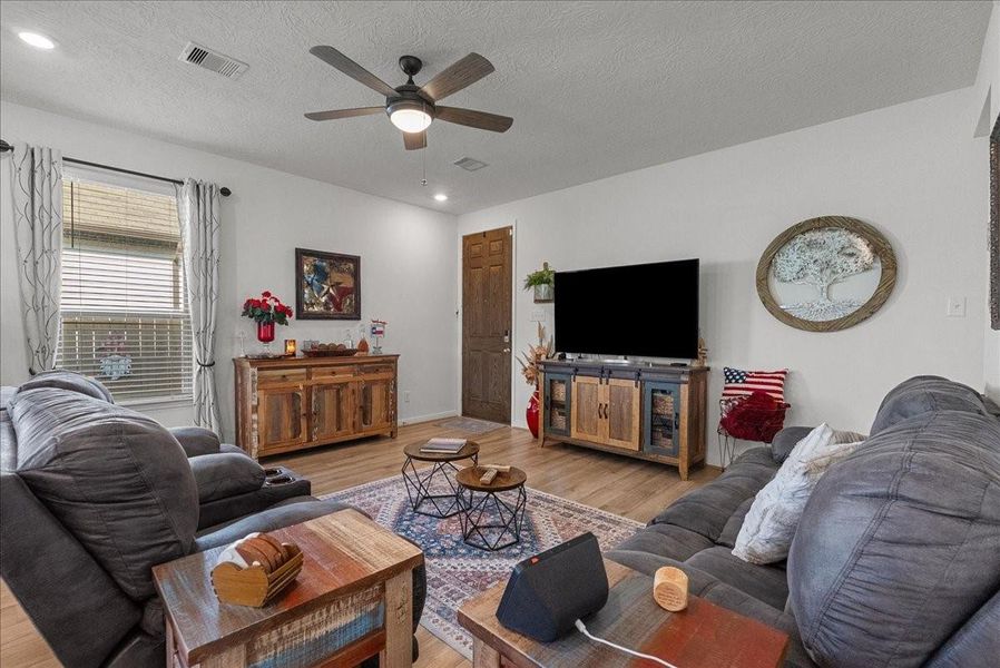 Furnished interior view inside a new home in , Alvin (Image 13). Furnished interior view inside a new home in , Alvin (Image 13).