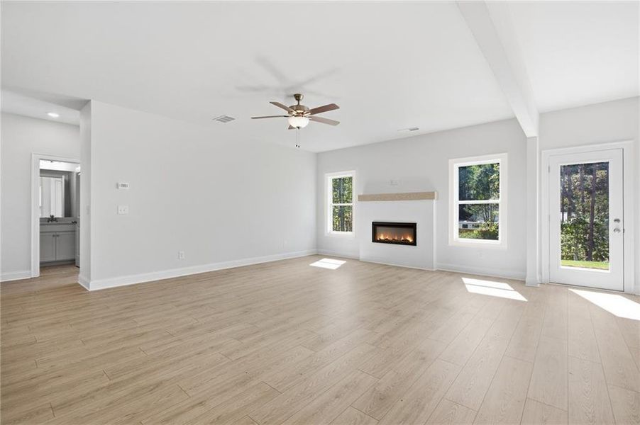 Spacious, unfurnished interior of a new home in , Ellenwood (Image 52).