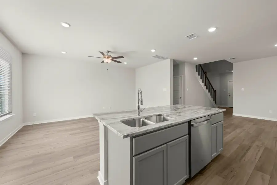 Furnished interior view inside a new home in Three Creeks, Belton (Image 8).