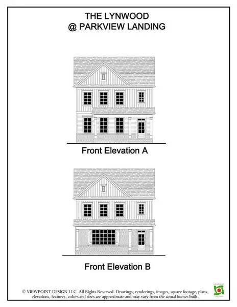 Exterior rendering of this home design in , Buford, GA (Image 4).