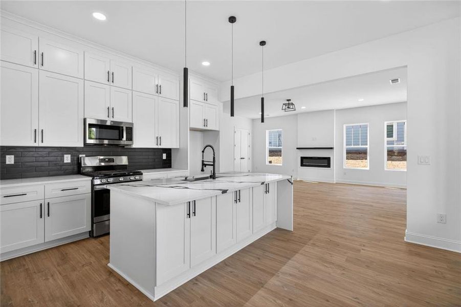 Furnished interior view inside a new home in , Douglasville (Image 10). Furnished interior view inside a new home in , Douglasville (Image 10).