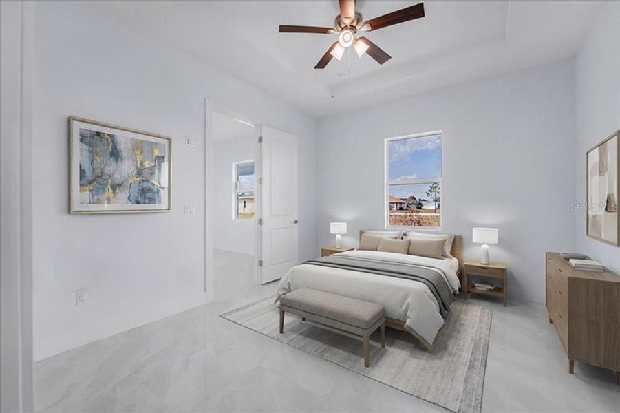 Furnished interior view inside a new home in , Lehigh Acres (Image 13). Furnished interior view inside a new home in , Lehigh Acres (Image 13).