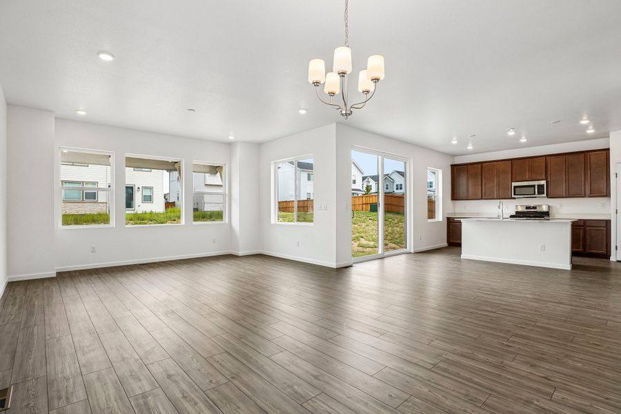 Spacious, unfurnished interior of a new home in Sky Ranch, Watkins (Image 10).