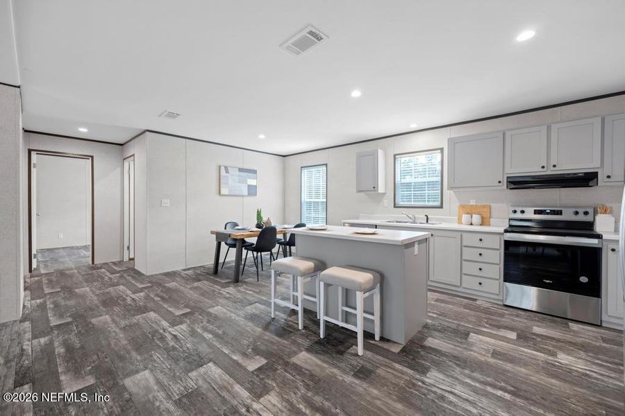 Furnished interior view inside a new home in , Hastings (Image 6).