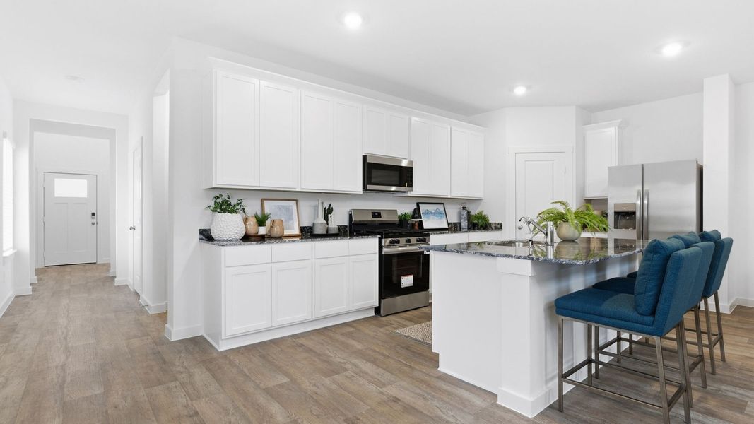 Furnished interior view inside a new home in Sorrento, Richmond (Image 5).