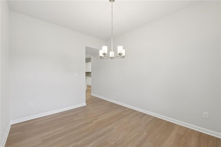 Spacious, unfurnished interior of a new home in Stephen's Landing, Loganville (Image 36).