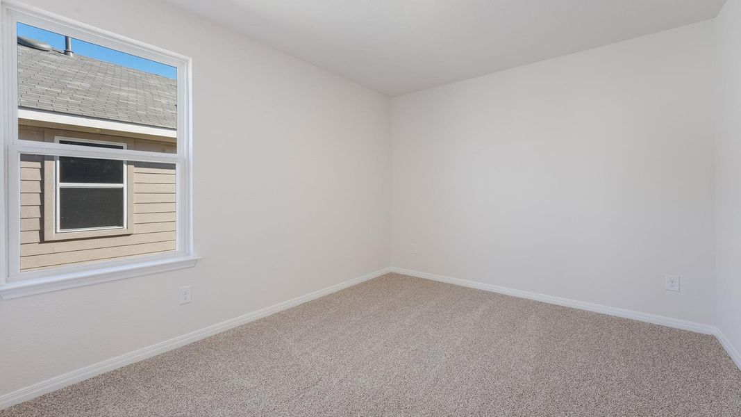 Spacious, unfurnished interior of a new home in Carillon, Manor (Image 9).