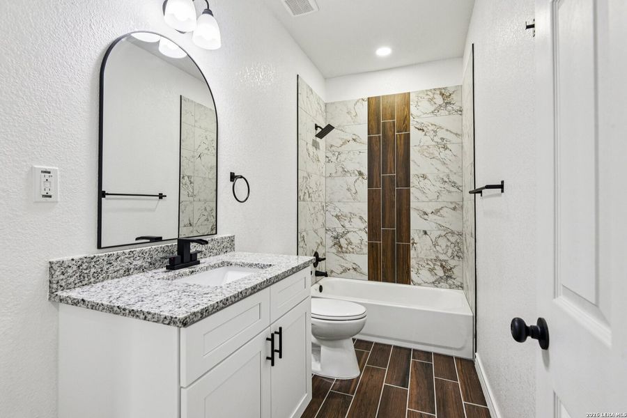 Furnished interior view inside a new home in , San Antonio (Image 9). Furnished interior view inside a new home in , San Antonio (Image 9).