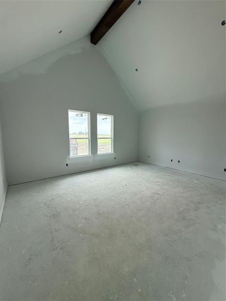 In-progress construction of a new home in , Celeste, TX (Image 5).