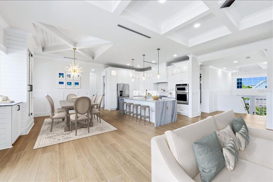 Furnished interior view inside a new home in , Placida (Image 18).