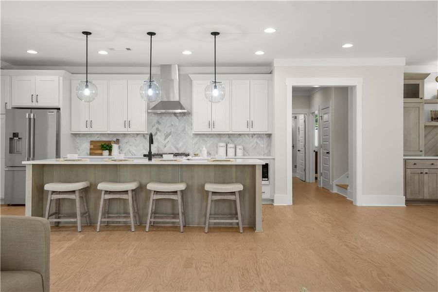 Furnished interior view inside a new home in , Scottdale (Image 16).