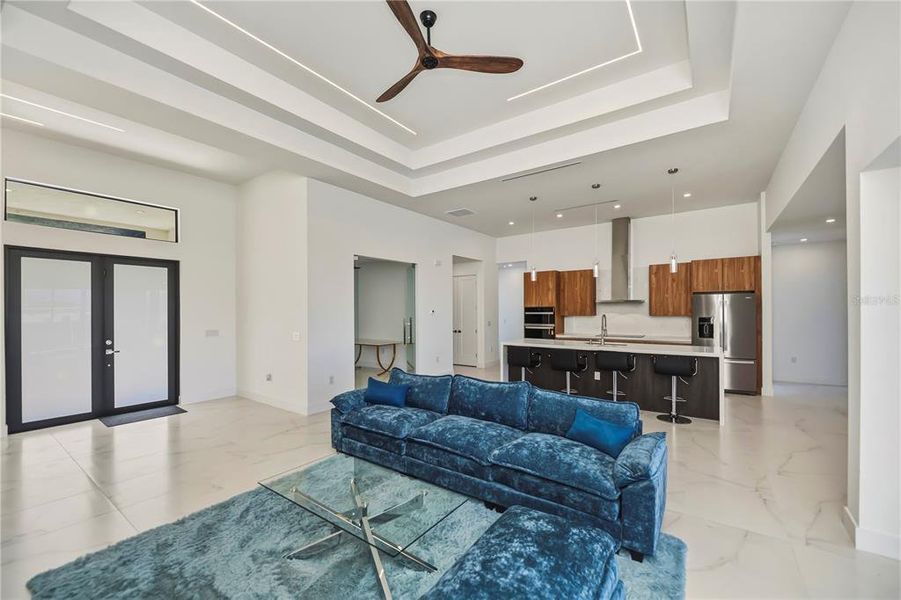 Furnished interior view inside a new home in , Port Charlotte (Image 9).