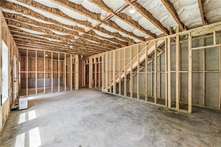 In-progress construction of a new home in Waterhaven, Cumming, GA (Image 45).