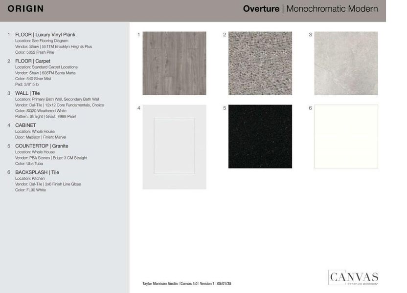 15421 Flowers View design selections! This home is currently under construction and selections are subject to change.