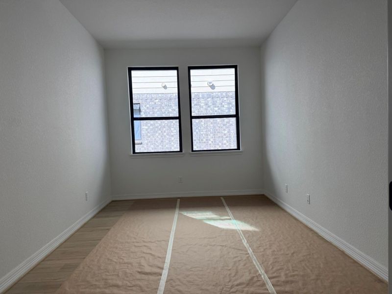 Actual progress of your home.