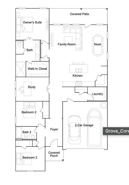 2D floor plan layout of this home in Still Creek Ranch, Richmond, TX (Image 2). 2D floor plan layout of this home in Still Creek Ranch, Richmond, TX (Image 2).