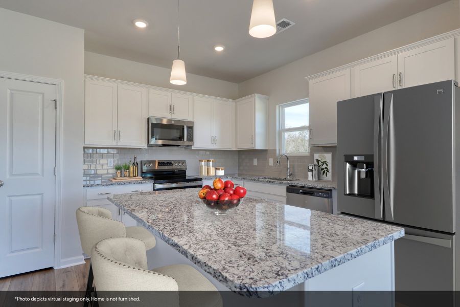 Furnished interior view inside a new home in Jordan Grove, Conway (Image 6). Furnished interior view inside a new home in Jordan Grove, Conway (Image 6).