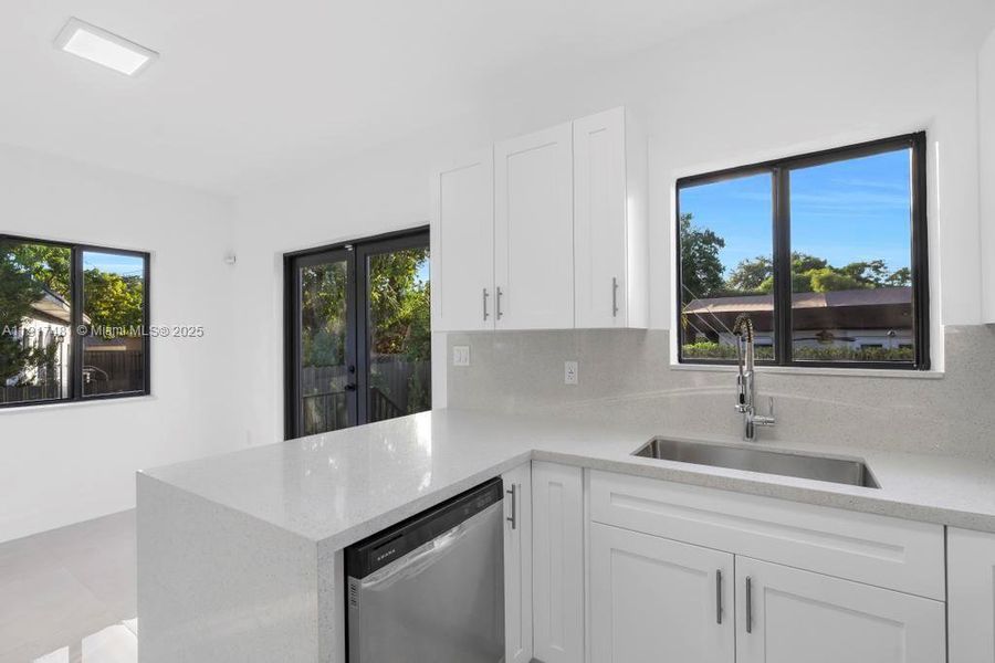 Furnished interior view inside a new home in , Miami (Image 9). Furnished interior view inside a new home in , Miami (Image 9).