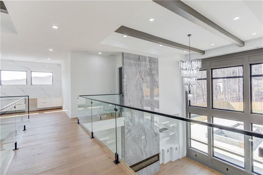 Furnished interior view inside a new home in , Sugar Hill (Image 31). Furnished interior view inside a new home in , Sugar Hill (Image 31).