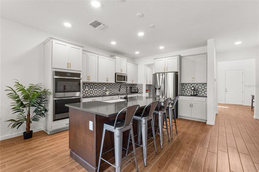 Furnished interior view inside a new home in Estates at Rivercrest, Sanford (Image 6).