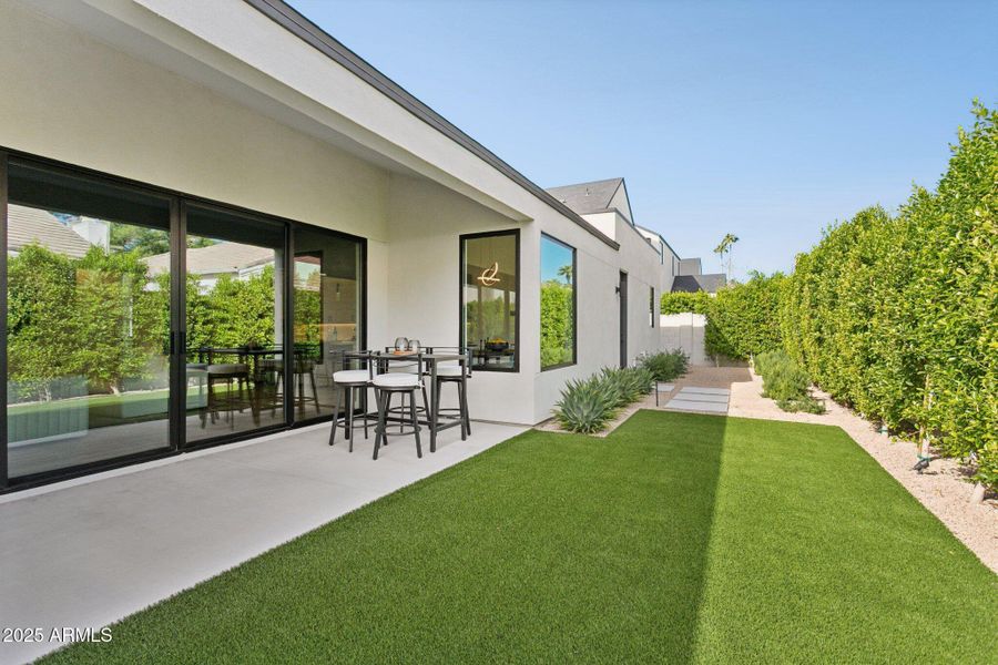 Covered patio Covered patio