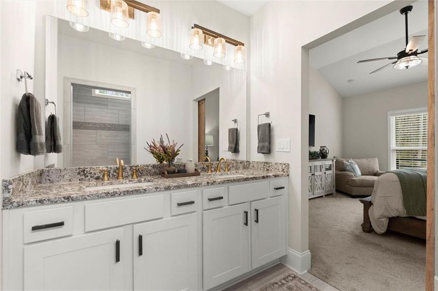 Furnished interior view inside a new home in , Woodstock (Image 35).