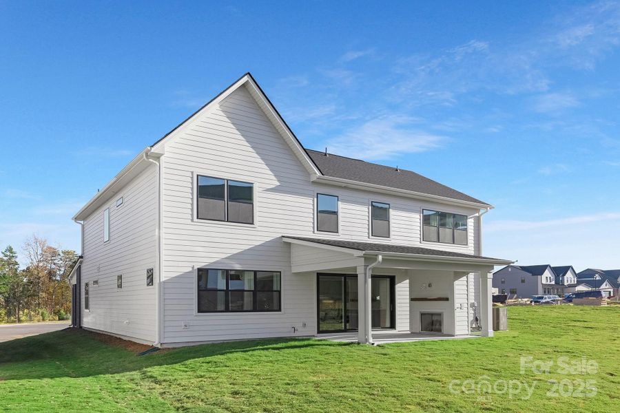 rear of home rear of home