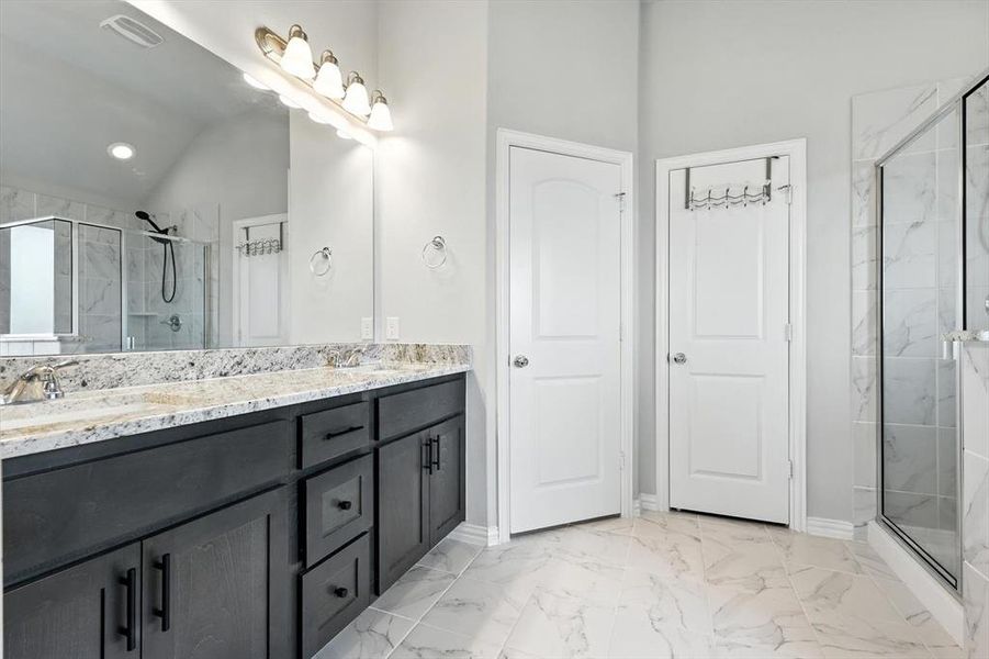 Furnished interior view inside a new home in , Royse City (Image 24).