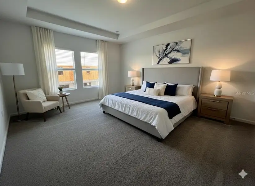 Furnished interior view inside a new home in , Kissimmee (Image 4). Furnished interior view inside a new home in , Kissimmee (Image 4).