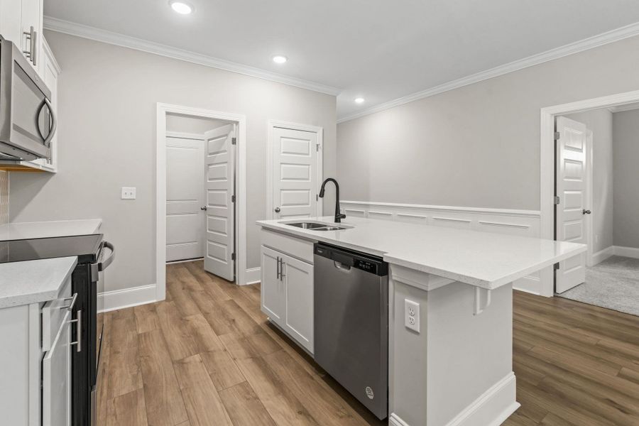 Furnished interior view inside a new home in White Oak Estates, Conway (Image 7).
