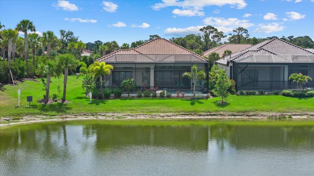 Front exterior of a new home in , Nokomis, FL, highlighting curb appeal (Image 22). Front exterior of a new home in , Nokomis, FL, highlighting curb appeal (Image 22).