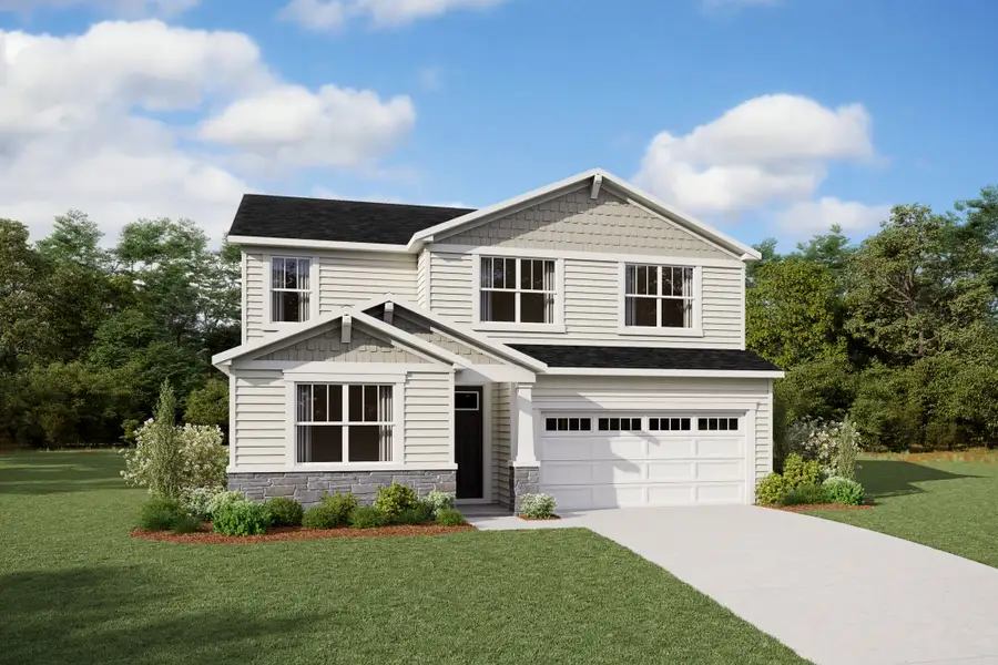 Representative exterior photo of a completed home built from the Sequoia by Mattamy Homes in Magnolia Park, Garner, NC (Image 1). Representative exterior photo of a completed home built from the Sequoia by Mattamy Homes in Magnolia Park, Garner, NC (Image 1).