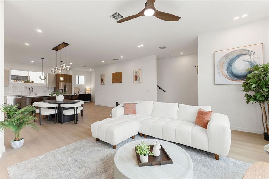 Furnished interior view inside a new home in , St. Petersburg (Image 16). Furnished interior view inside a new home in , St. Petersburg (Image 16).