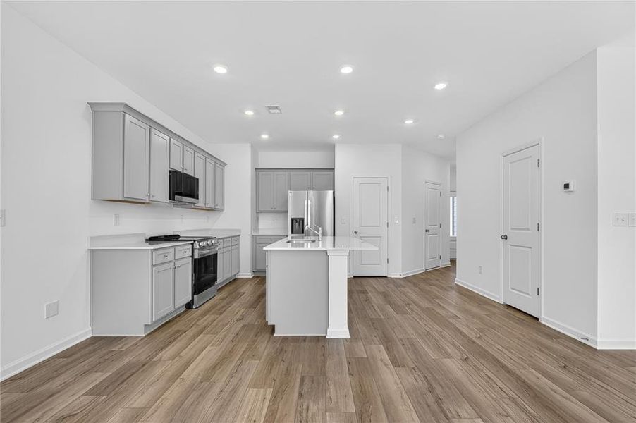 Furnished interior view inside a new home in , Lawrenceville (Image 3).
