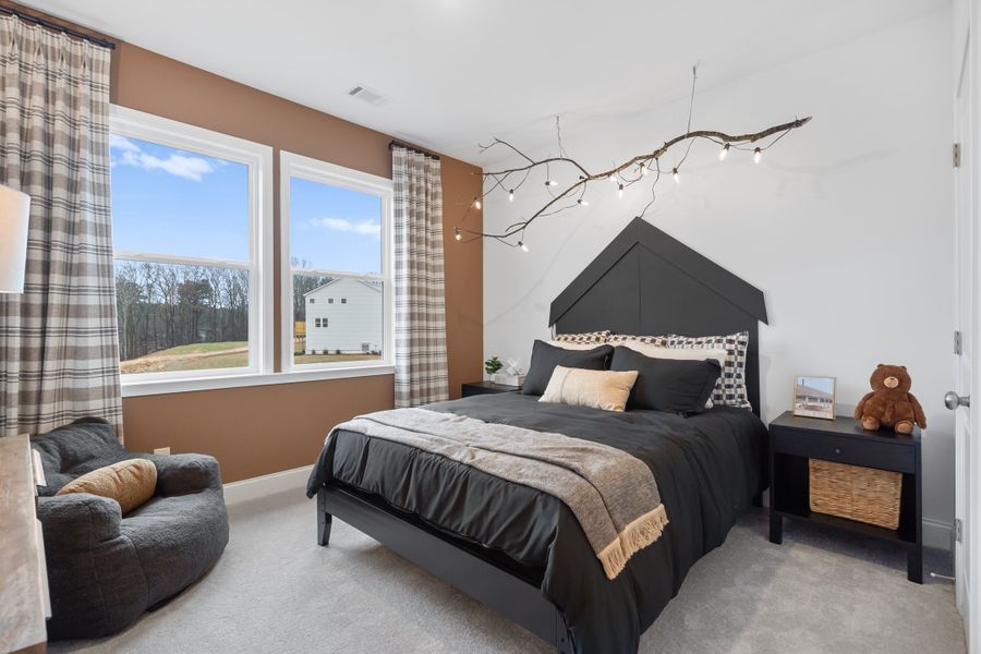Representative furnished interior of a home built from the Sumner by Taylor Morrison in Auburn Glen, Dacula (Image 16).