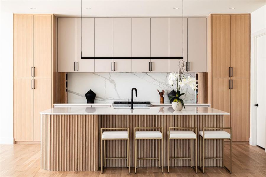 Furnished interior view inside a new home in , Dallas (Image 26).