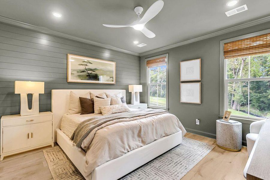 Furnished interior view inside a new home in Heron Preserve, Hanahan (Image 6).