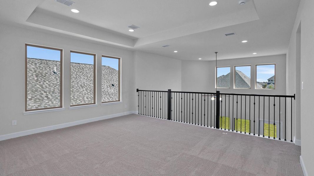 Spacious, unfurnished interior of a new home in Marvida 45' - Gated, Cypress (Image 4). Spacious, unfurnished interior of a new home in Marvida 45' - Gated, Cypress (Image 4).