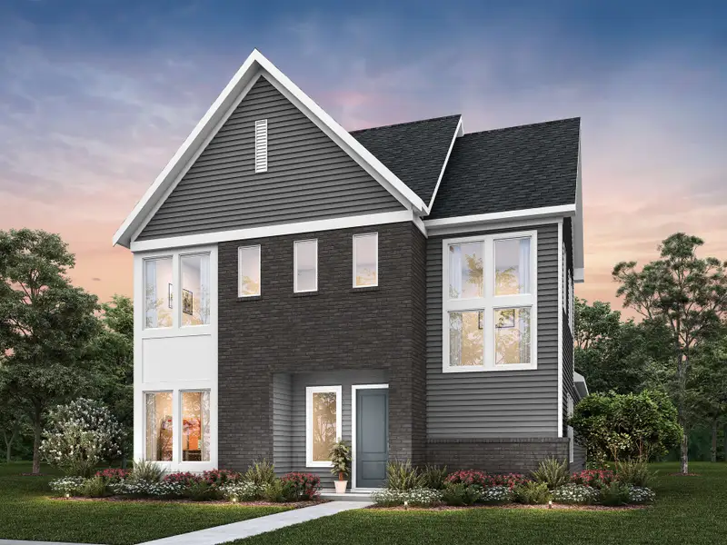 Representative exterior photo of a completed home built from the Preston by Tri Pointe Homes in Addison Hill, Charlotte, NC (Image 6). Representative exterior photo of a completed home built from the Preston by Tri Pointe Homes in Addison Hill, Charlotte, NC (Image 6).